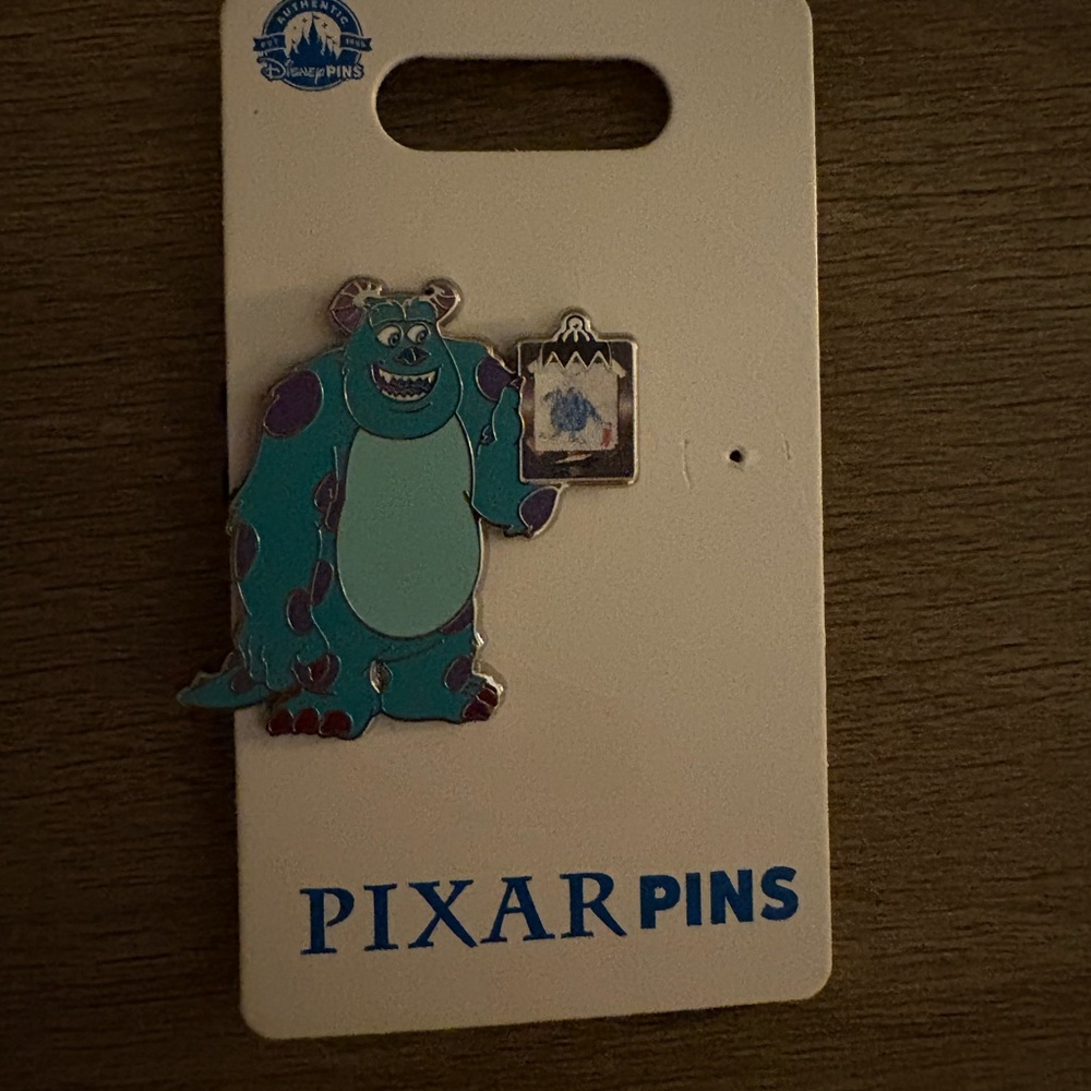 Pixars Monsters Inc, Sulley Pin. BWNT